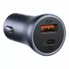 Automobilinis USB įkroviklis Baseus TZCCJD-0G 40W tamsiai pilkas
