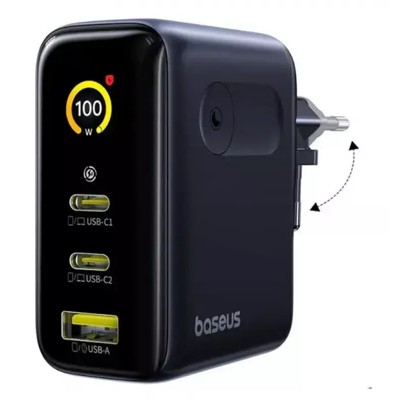 Belaidis įkroviklis Baseus E0121B00 — USB sieninis įkroviklis išmaniesiems telefonams ir planšetėms