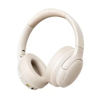 Belaidės ausinės Bluetooth 6.0 Baseus Bass BH1 Lite – baltos