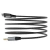 Garso kabelis DUDAO L11PRO Lightning – 3,5 mm mini jack, 1 m, pilkas