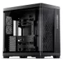Korpusas Jonsbo TK-4 Midi-Tower ATX su grūdinto stiklo šonine sienele, juodas