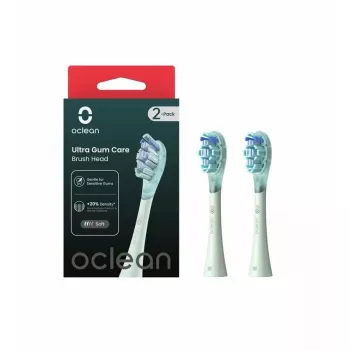 Šepetėlių galvutės Oclean UG01 2 vnt. Žalia Itin minkšta