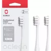 Pakeičiamos dantų šepetėlio galvutės OCLEAN P1C10 pilka, 2 vnt.
