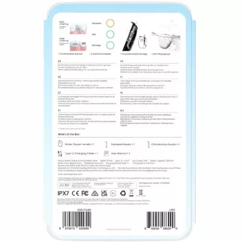 Oclean A10 oralinis irigatorius, pilkas