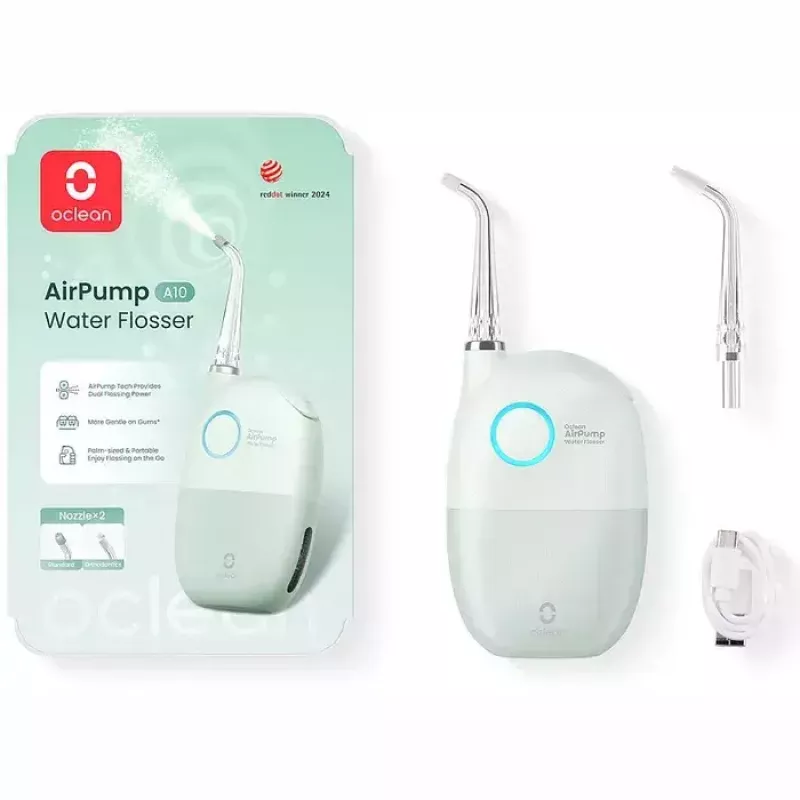 Oclean A10 oralinis irigatorius, žalias
