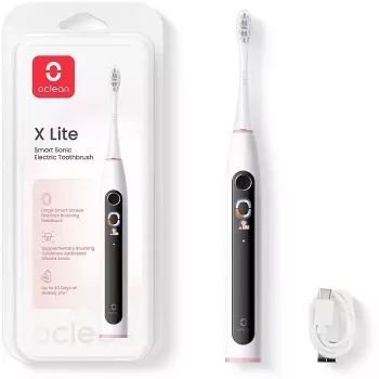 Oclean X Lite Grey elektrinis dantų šepetėlis