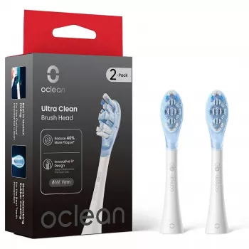 Oclean UC03-2 dantų šepetėlio galvutės 2 vnt. baltos