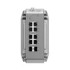 Valdomas L2 tinklo jungiklis Ruijie RG-NIS3100-8GT2SFP-HP — 8× Gigabit RJ-45, 2× SFP, PoE, 12–56 V DC, 20 Gbit/s, 8000 MAC, Pilka