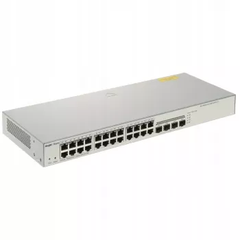 Valdomas L2 debesų jungiklis RUIJIE RG-NBS3100-24GT4SFP-V2 — 24 Gigabit RJ45 prievadai, 4 SFP lizdai