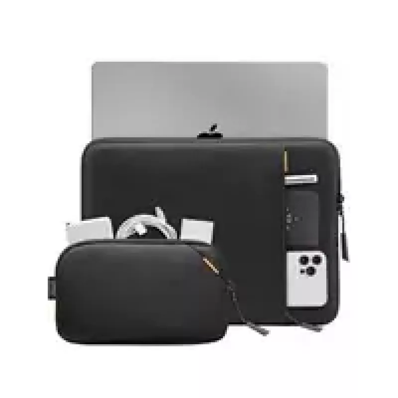 Tomtoc Sleeve Kit 16 colių MacBook Pro ir 15,3 colių MacBook Air, juoda