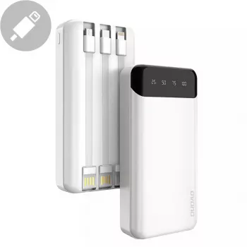 Nešiojamas maitinimo bankas Dudao K6Pro+ 20000mAh USB Type-C + micro USB + Lightning