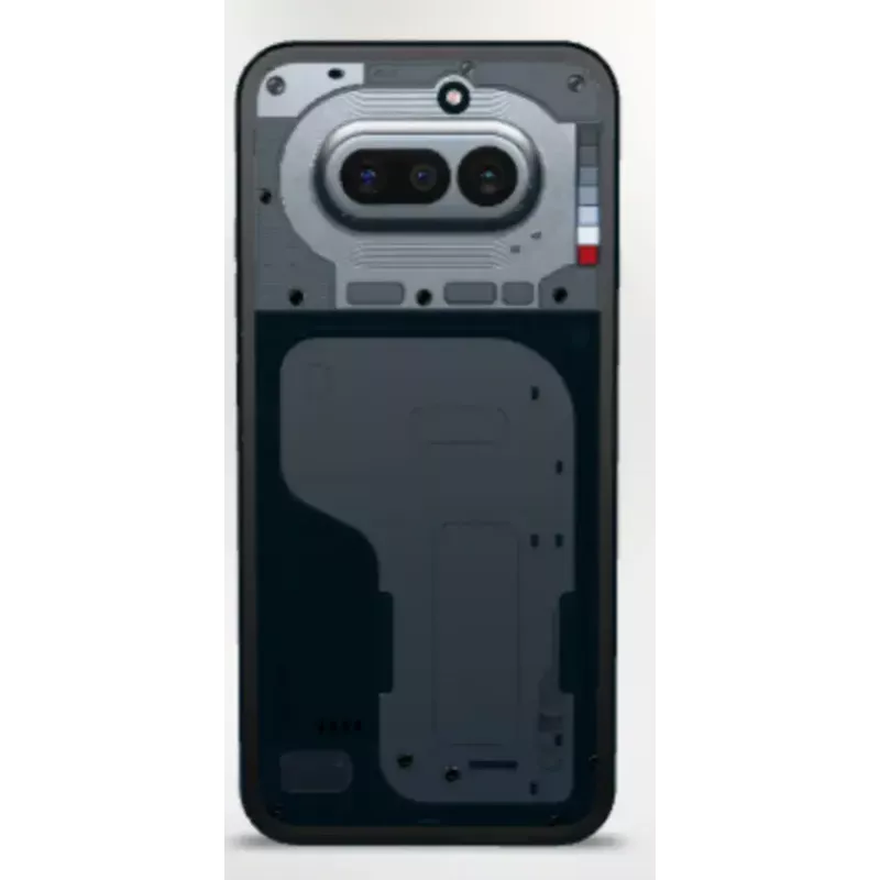 Išmanusis telefonas Nothing 4a — 6,78 colio (17,2 cm) ekranas, Snapdragon 7s Gen 4, 8 GB RAM, 128 GB atminties, 50 MP triguba kamera, 5080 mAh baterija, Dual SIM, Android 16.0, juodas