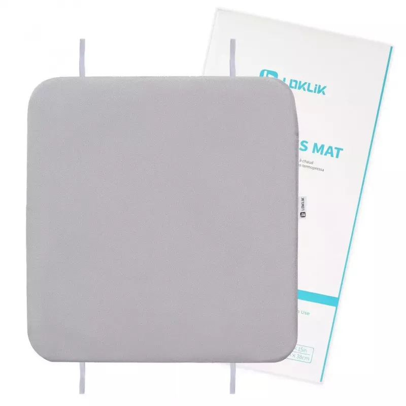 Termopresavimo kilimėlis LOKLiK SG-GJ-0057-US-L-B2B pilkas 381x381 mm