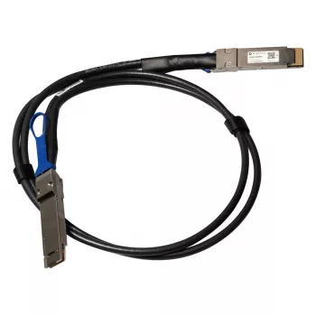 DAC kabelis MikroTik DDQ+DA0001 1m QSFP-DD juodas