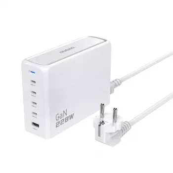Įkroviklis DUDAO A228EU 228W GaN 4xUSB-C 1xUSB-A