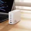 Įkroviklis DUDAO A228EU 228W GaN 4xUSB-C 1xUSB-A