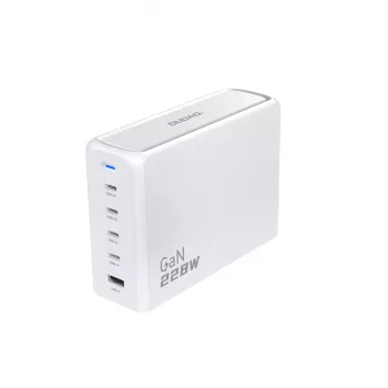 Įkroviklis DUDAO A228EU 228W GaN 4xUSB-C 1xUSB-A