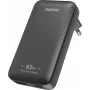 Dudao A65Q 65W GaN kelioninis įkroviklis USB-A / USB-C PD itin plonas EU/US juodas