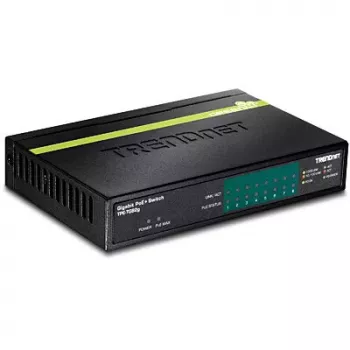 Nevaldomas PoE+ jungiklis Trendnet TPE-TG82G, 8x Gigabit, 61W
