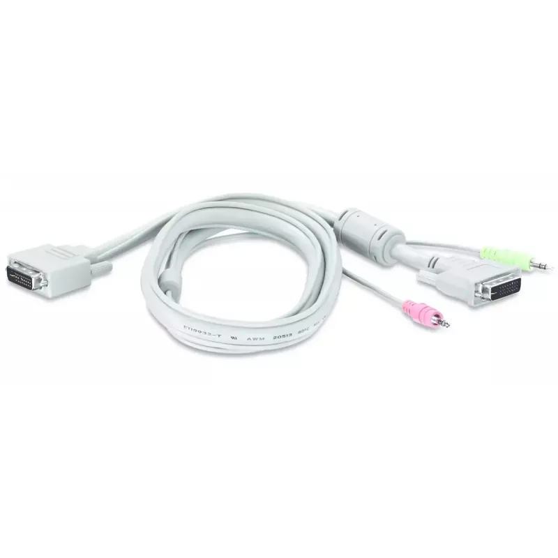 KVM jungiklis Trendnet TK-204UK 2 prievadų DVI USB su garsu