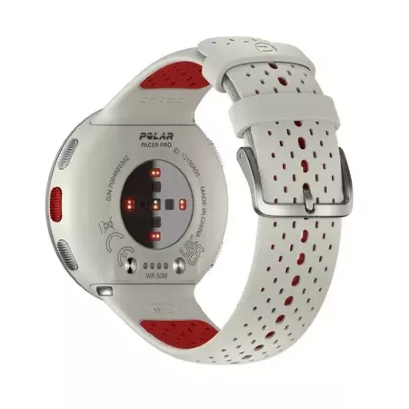 Išmanusis laikrodis bėgimui Polar Pacer Pro Baltas
