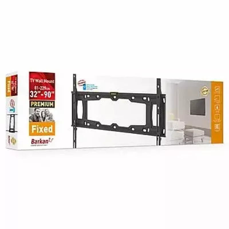 Barkan E400+ TV laikiklis 2,29 m juodas 60 kg