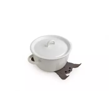 Padėklas po karštais indais Ototo Design Scaredy Cat silikoninis 139,7x266,7x5,08 mm