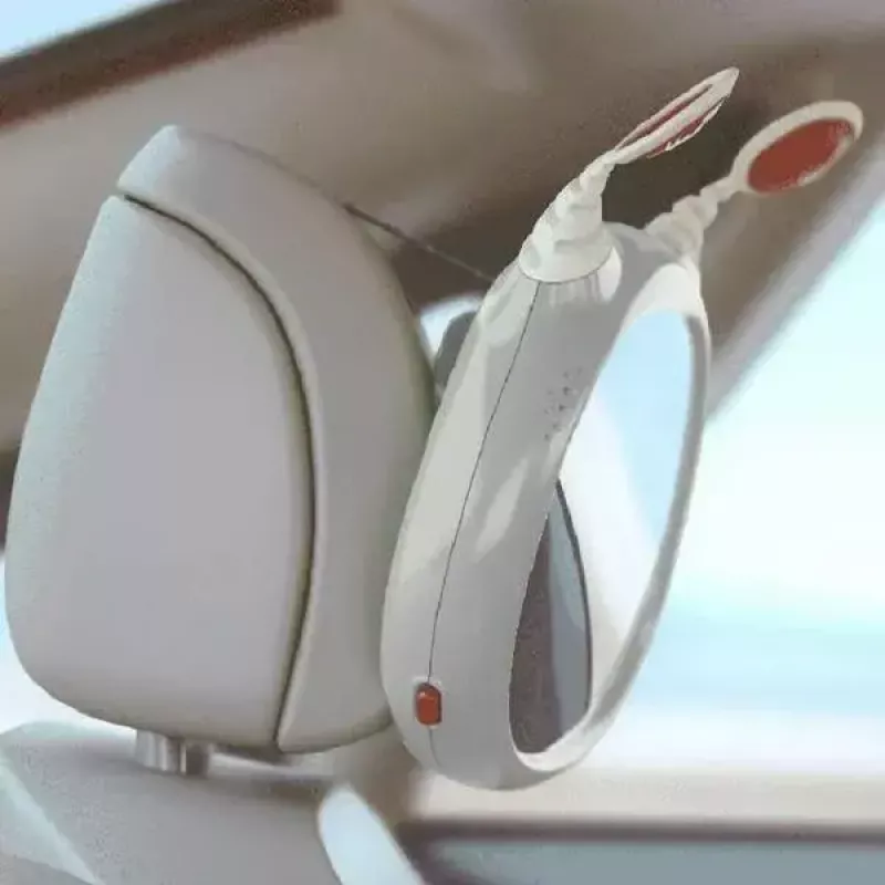 Automobilinis veidrodėlis kūdikiams Benbat OLY pilkas
