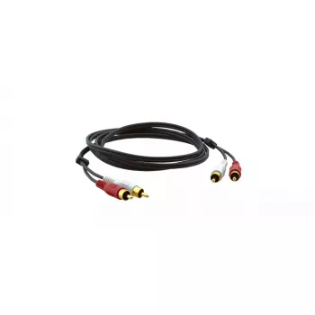 Garso kabelis RCA kištukas-kištukas 4,6 m Kramer Electronics 2xRCA