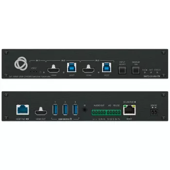Vaizdo perjungiklis Kramer Electronics SWT3-31-HU-TR HDMI MiniDP VGA USB-C