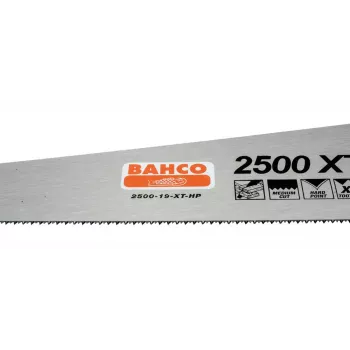 Pjūklas atbulinis Bahco 2500-19-XT-HP 47,5 cm juodas oranžinis nerūdijantis plienas