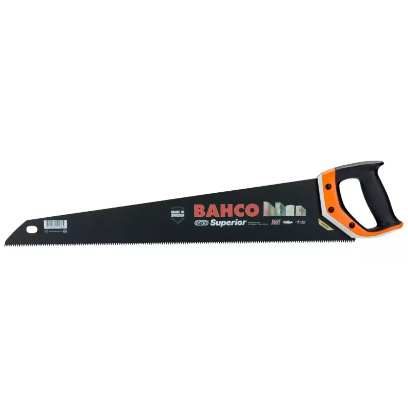 Pjūklas atbulinis Bahco 2700-24-XT7-HP 60 cm Juoda Oranžinė