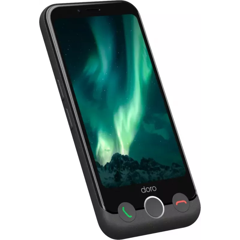 Išmanusis telefonas Doro Aurora 11 4.5 colio Dual SIM Android 14 4GB 64GB 3000mAh Graphite