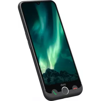 Išmanusis telefonas Doro Aurora A31 6,1 colio Dual SIM Android 14 6 GB RAM 128 GB Graphite Grey