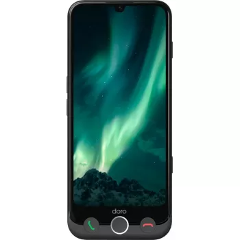 Išmanusis telefonas Doro Aurora A31 6,1 colio Dual SIM Android 14 6 GB RAM 128 GB Graphite Grey