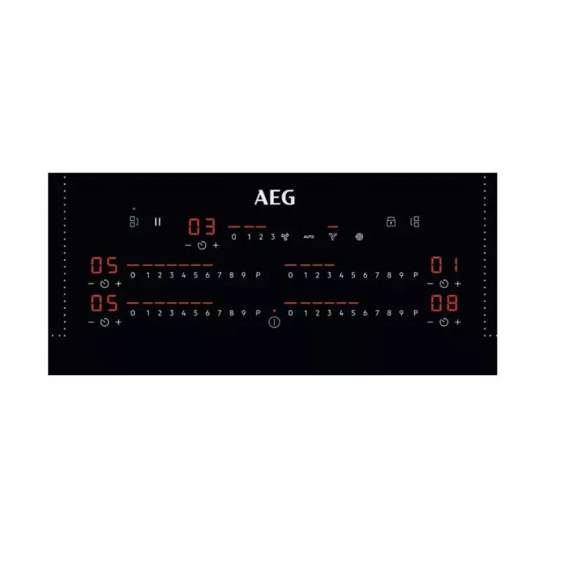 AEG CCE84751CB įmontuojama indukcinė kaitlentė su 4 zonomis ir liečiamuoju valdymu