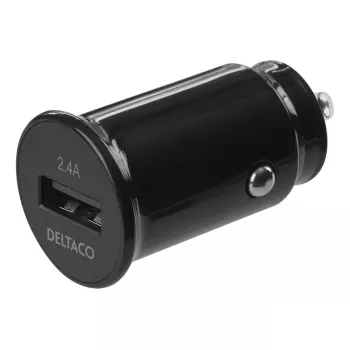 Automobilinis kroviklis Deltaco USB-CAR123 Universalus Juodas