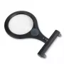 Rankinis didinamasis stiklas Carson LumiCraft 2x, LED, baterijinis, juodas, 135×23×226 mm