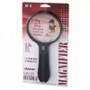 Didinamasis stiklas Carson Split Handle HF-11 — 3,5× rankinis didintuvas, juodas/skaidrus, AAA baterija