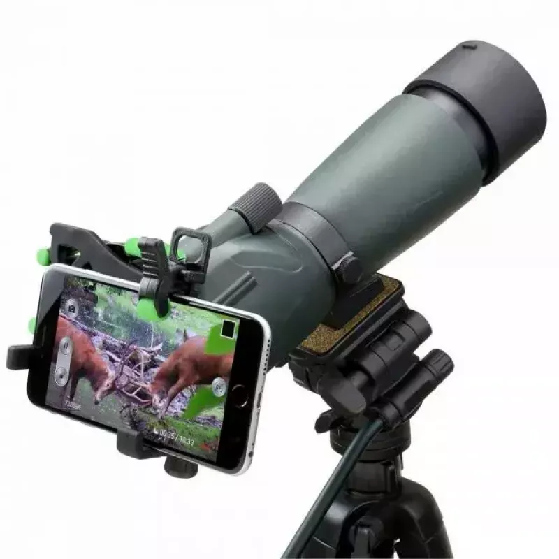 Teleskopo / išmaniojo telefono laikiklis Carson HookUpz 2.0 Plotis 109 mm Gylis 58 mm Aukštis 114 mm