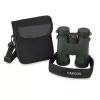 Žiūronai Carson JR Series 10x42 BaK-4, kompaktiški stogo prizmės, juodi/žali