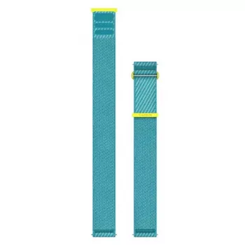 Garmin 010-14400-07 turkiozės spalvos audinio apyrankė 22 mm