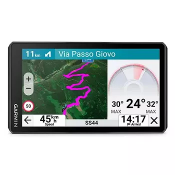 Motociklo GPS navigatorius Garmin zumo XT3 — 4,7 colio (11,9 cm) TFT liečiamasis ekranas, 1280x720, 64 GB, MicroSD, Li-Ion, 190 g, juodas