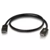C2G 3 m DisplayPort (vyriškas) į HDMI (vyriškas) adapterinis kabelis, juodas