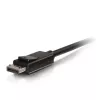 C2G 3 m DisplayPort (vyriškas) į HDMI (vyriškas) adapterinis kabelis, juodas