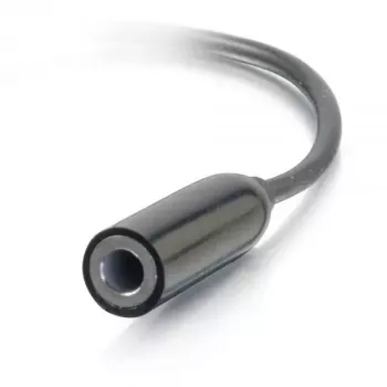 C2G 54426 USB-C iki 3,5 mm adapteris, juodas, 0,09 m