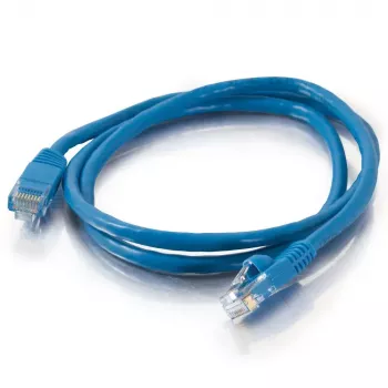 C2G 2m Cat5e RJ-45 U/UTP tinklo kabelis, mėlynas