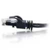 C2G 10m Cat6 jungiamasis laidas, juodas, U/UTP, RJ-45, auksuoti kontaktai