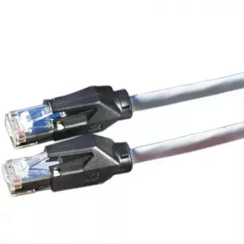 S/FTP pataisas laidas Cat6 Dätwyler 0,5 m pilkas