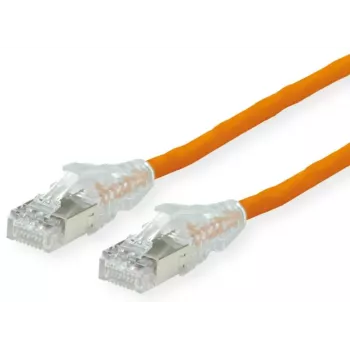 Laidinio tinklo kabelis Dätwyler Cables 21.05.0517 Oranžinis 1 m Cat6a S/FTP